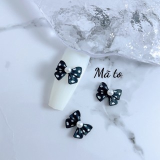 mã charm NƠ đính móng tay chân