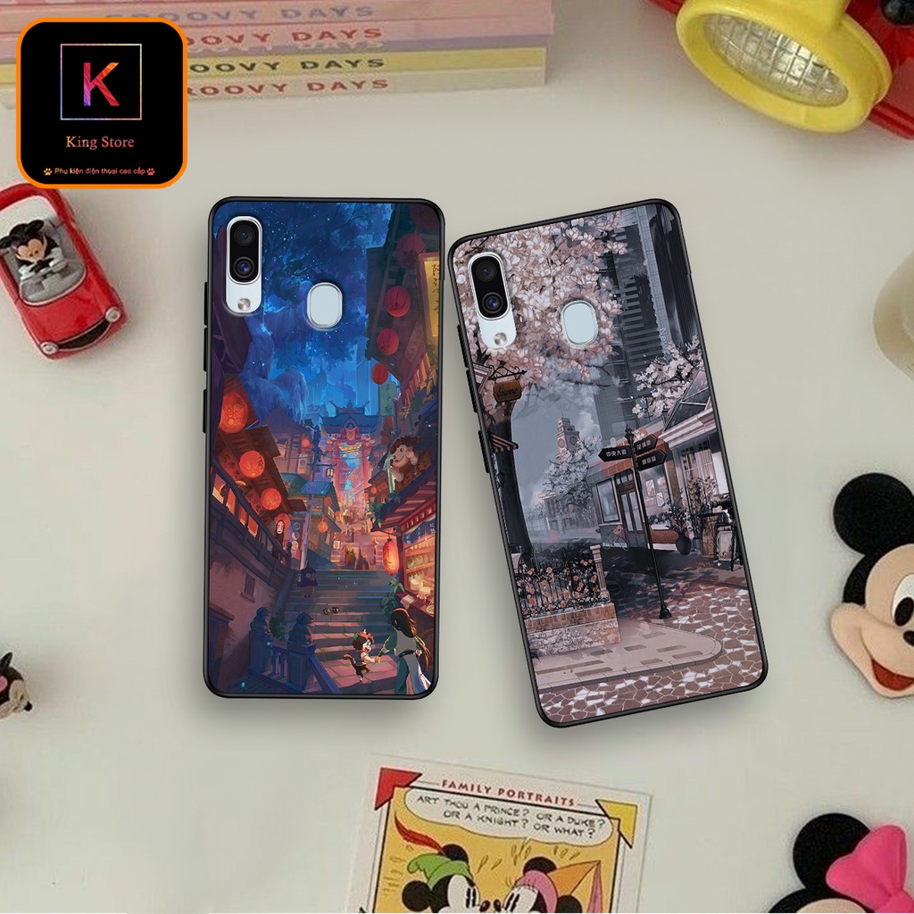 Ốp lưng Samsung A20 - A20s - A30 - A30s - Ốp Samsung in hình Phong cảnh ban đêm - Chất liệuTPU cao cấp bảo vệ máy