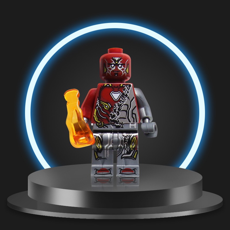 Bộ 12 Mô Hình Lego Siêu Anh Hùng Marvel Hulk Captain America Batman Colossus