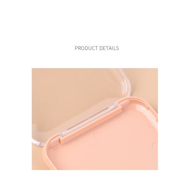 Hộp đựng móng tay giả UR SUGAR bằng nhựa trong suốt tiện lợi