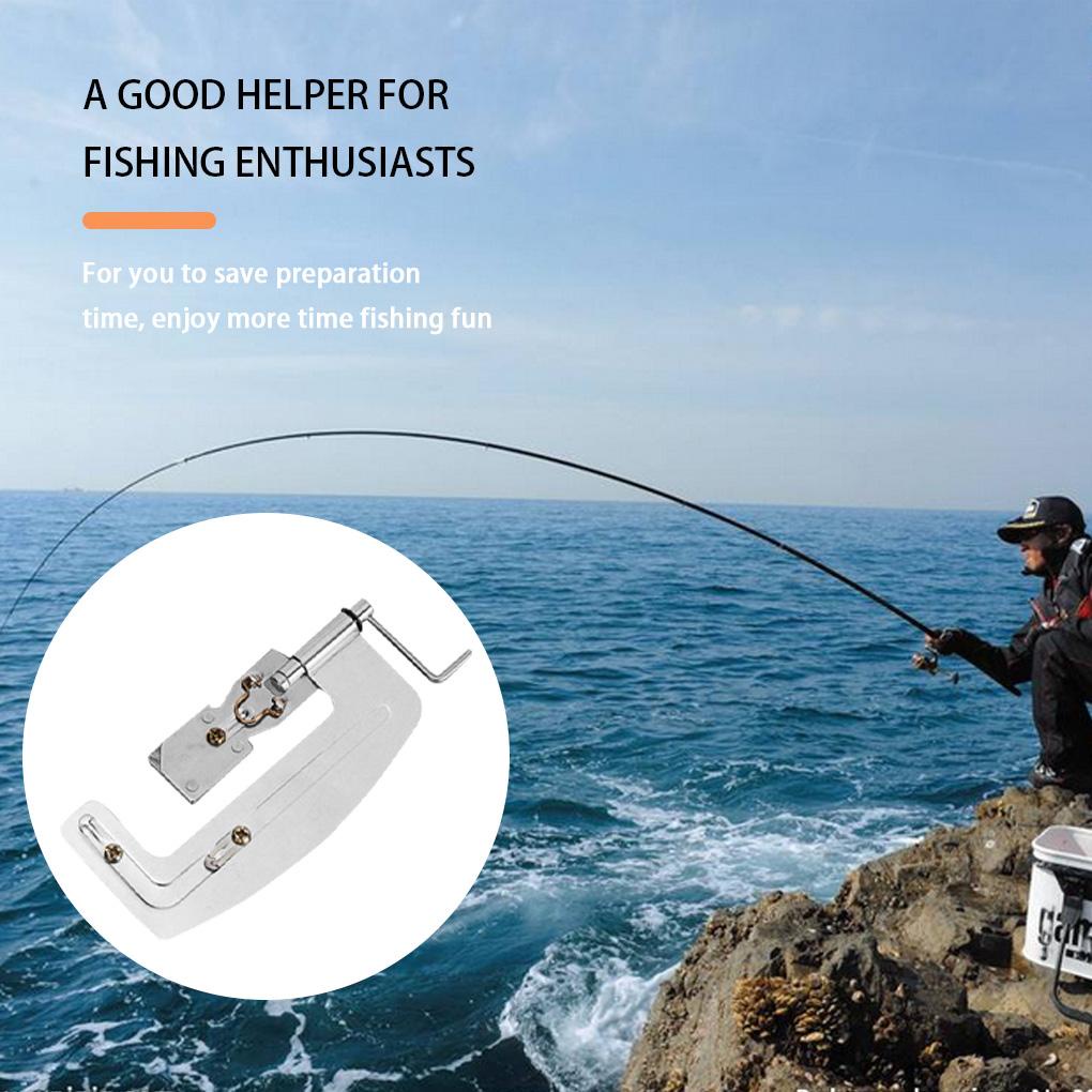 Dụng Cụ Thắt Nút Dây Câu Cá Bằng Thép Không Gỉ