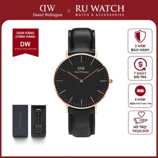 Đồng Hồ Nam Nữ Daniel Wellington Classic Sheffield Rose Gold Black 36mm & 40mm DW Chính Hãng - RU WATCH