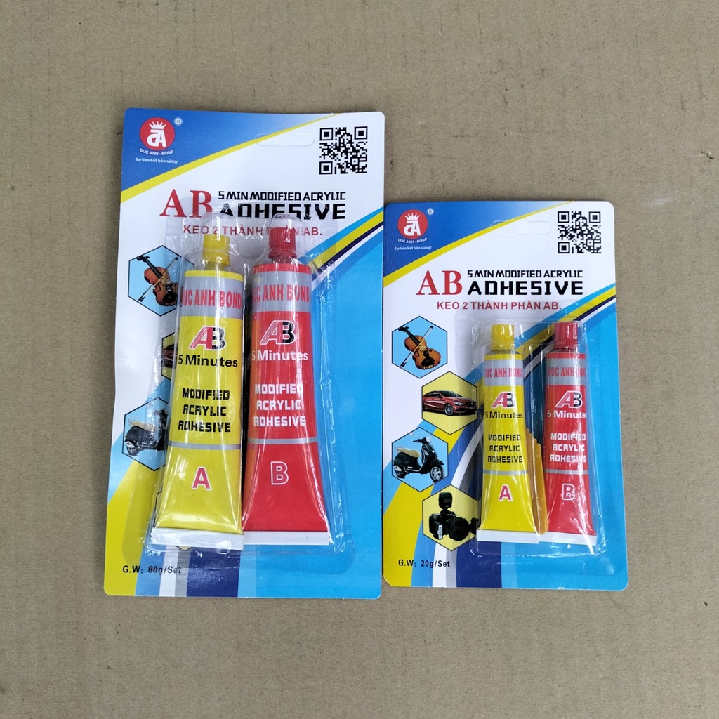 Keo dán đa năng AB 2 thành phần