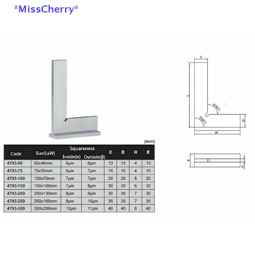 Thước Đo Góc Vuông 90 Độ Chuyên Dụng Cho Thợ Máy Móc Mới