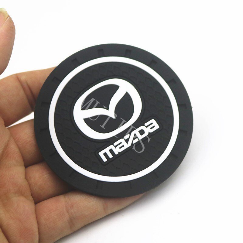 MAZDA Thảm Lót Cốc Nước Bằng Silica Gel Chống Trượt Chuyên Dùng Cho Xe Hơi Mazda2 6 5 3 CX5 CX30 CX8 CX3 gp bl