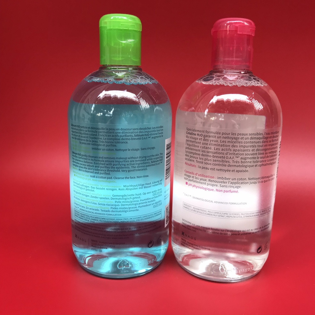 Tẩy Trang dành cho da nhạy cảm và da dầu Bio Pháp 500ml