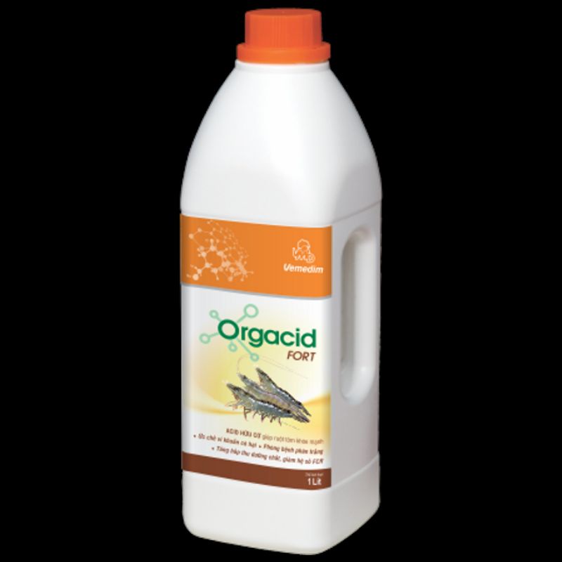 Orgacid fort tôm -  Acid hữu cơ giúp ruột tôm khỏe mạnh