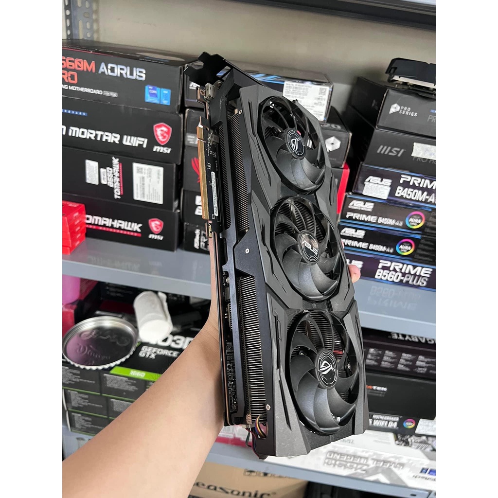 Card Màn Hình Asus Rogstrix 5600XT Bảo Hành 1 Tháng