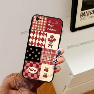 Ốp lưng iphone 6/6s/6 Plus/6sPlus/7G/8G/7Plus/8Plus in hình họa tiết kẻ Caro đen đỏ thời trang viền dẻo bảo vệ camera