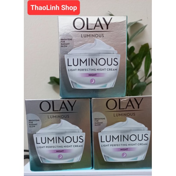 Combo Kem dưỡng OLAY Luminous Dưỡng Sáng Da Ngày Và Đêm 50G (Chính hãng)