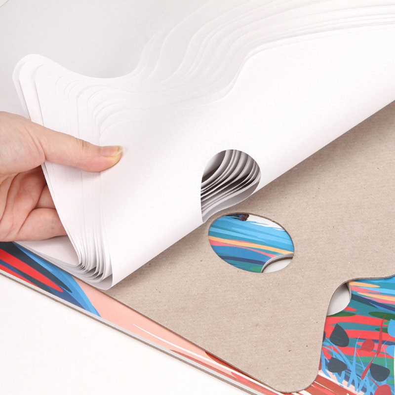 Giấy Pha Màu Acrylic Dùng Một Lần Tiện Dụng Cho Họa Sĩ