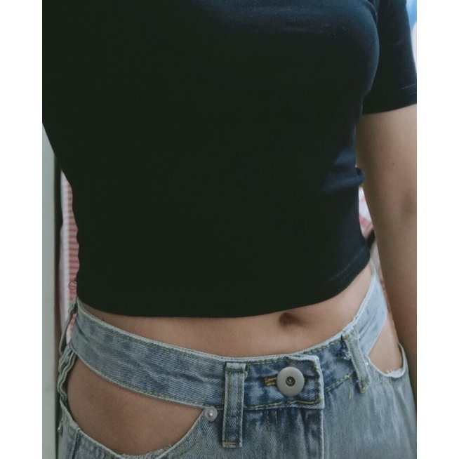 Quần Jeans cạp hở sexy