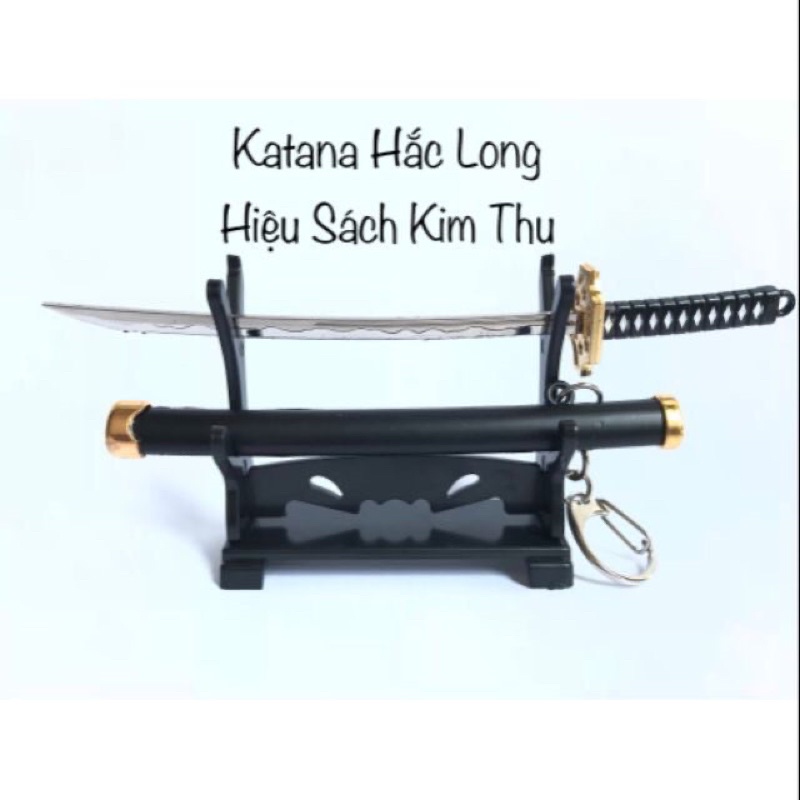 Móc Khoá Trang Trí katana có tặng kệ trưng kiếm