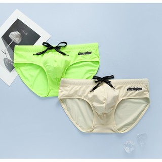 Quần bơi nam tam giác quần sịp bơi nhanh khô sợi polyester aussiebum