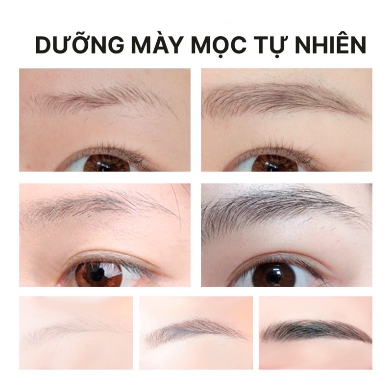 Dưỡng Mày Sau Phun Săm-Dưỡng Mày Mau Dài Đều Màu