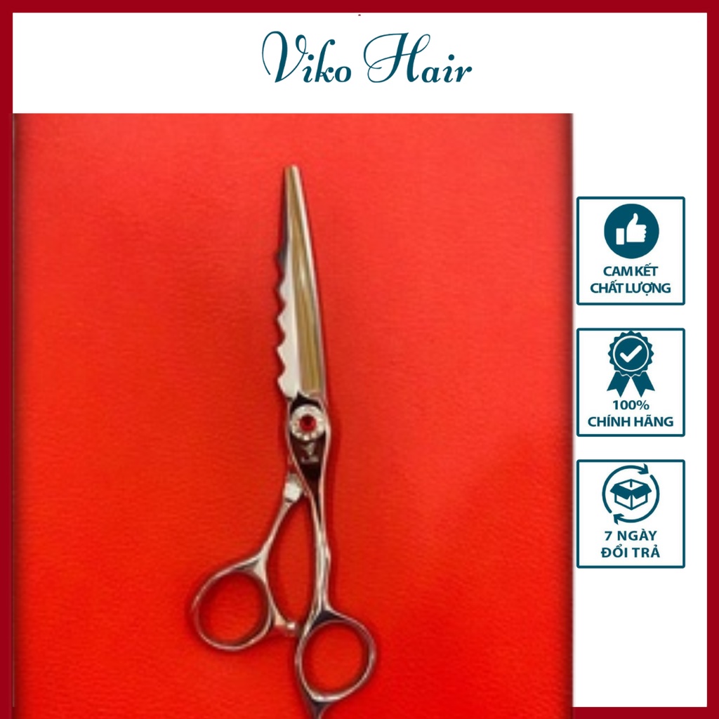 Kéo Cắt Tóc LS  FA33/6.0 Kiểu Lưỡi Thẳng Offset Vênh Lin Hoạt Khi Cắt