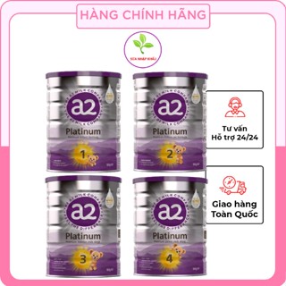 Sữa Bột A2 Platinum Úc Số 1,2,3,4 Hỗ Trợ Phát Triển Toàn Diện Cho Trẻ Hộp 900g
