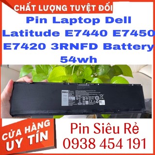 Pin laptop dell latitude e7440 e7450 e7420 3rnfd battery 54wh