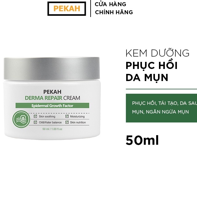  Kem dưỡng PEKAH phục hồi tái tạo Derma Repair Cream 50ml Pekah Official Store