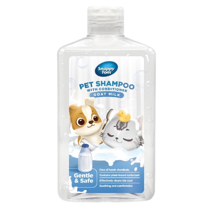 Sữa tắm kết hợp dầu xả Snappy Tom cho mèo - 500ml