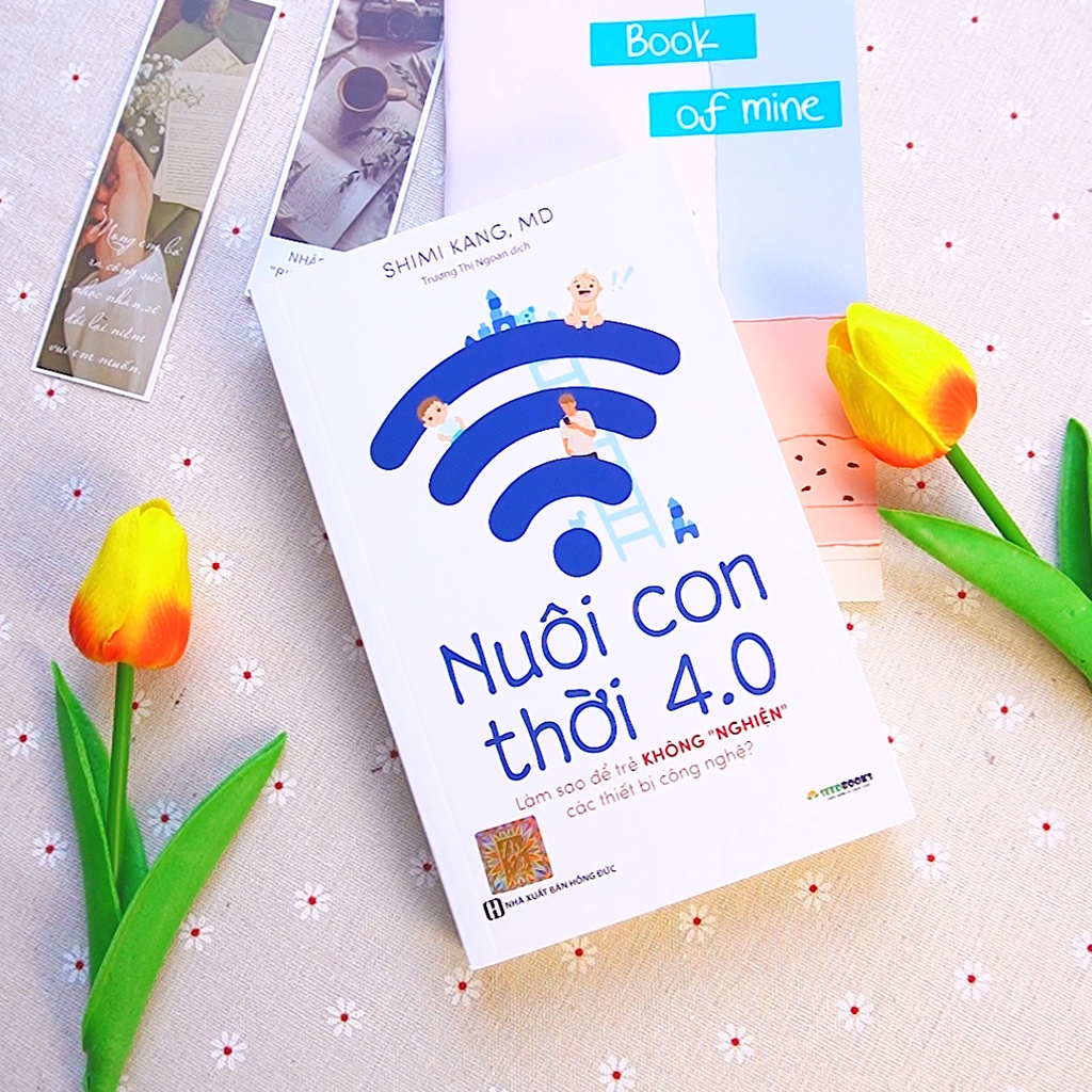 Sách - Nuôi Con 4.0 – Làm Thế Nào Để Trẻ Không Bị Nghiện Thiết Bị Công Nghệ - Bizbooks