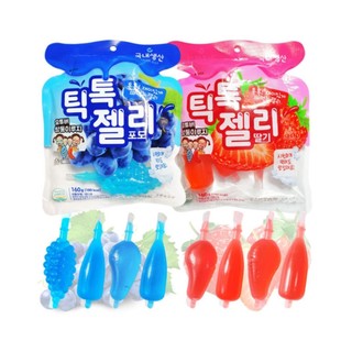 Thạch trái cây tiktok jelly hàn quốc 160g thạch dâu nho