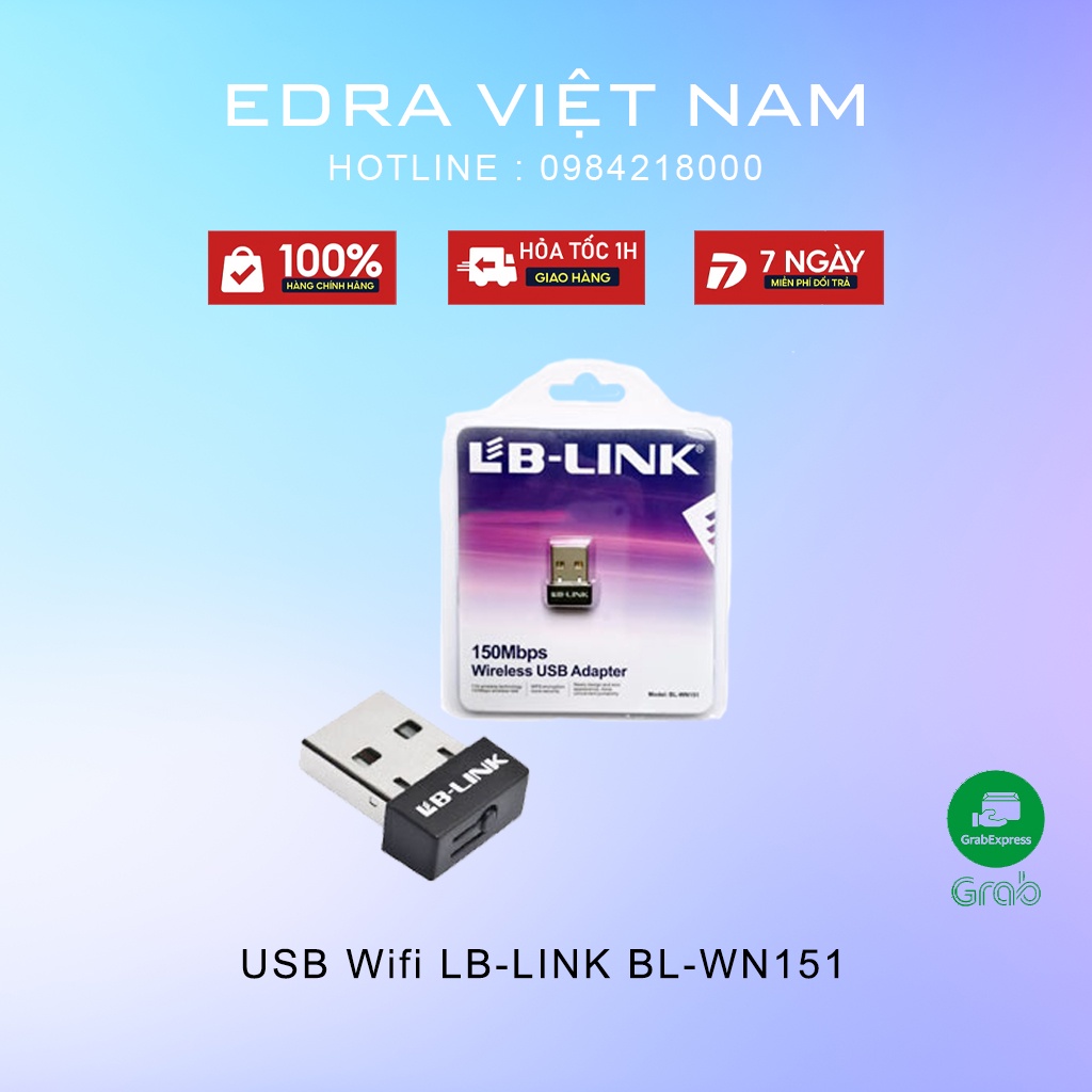USB Wifi LB-LINK BL-WN151 - Chính hãng - Bảo hành 2 năm