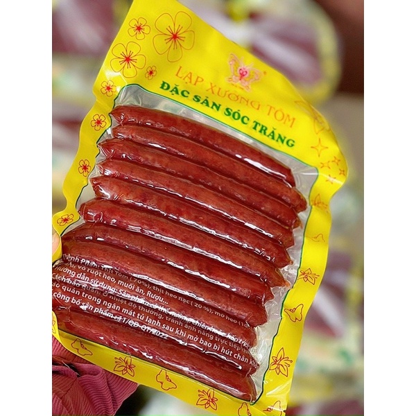 1kg 2túi Lạp xưởng tôm (loại 1) - Đặc sản Sóc Trăng