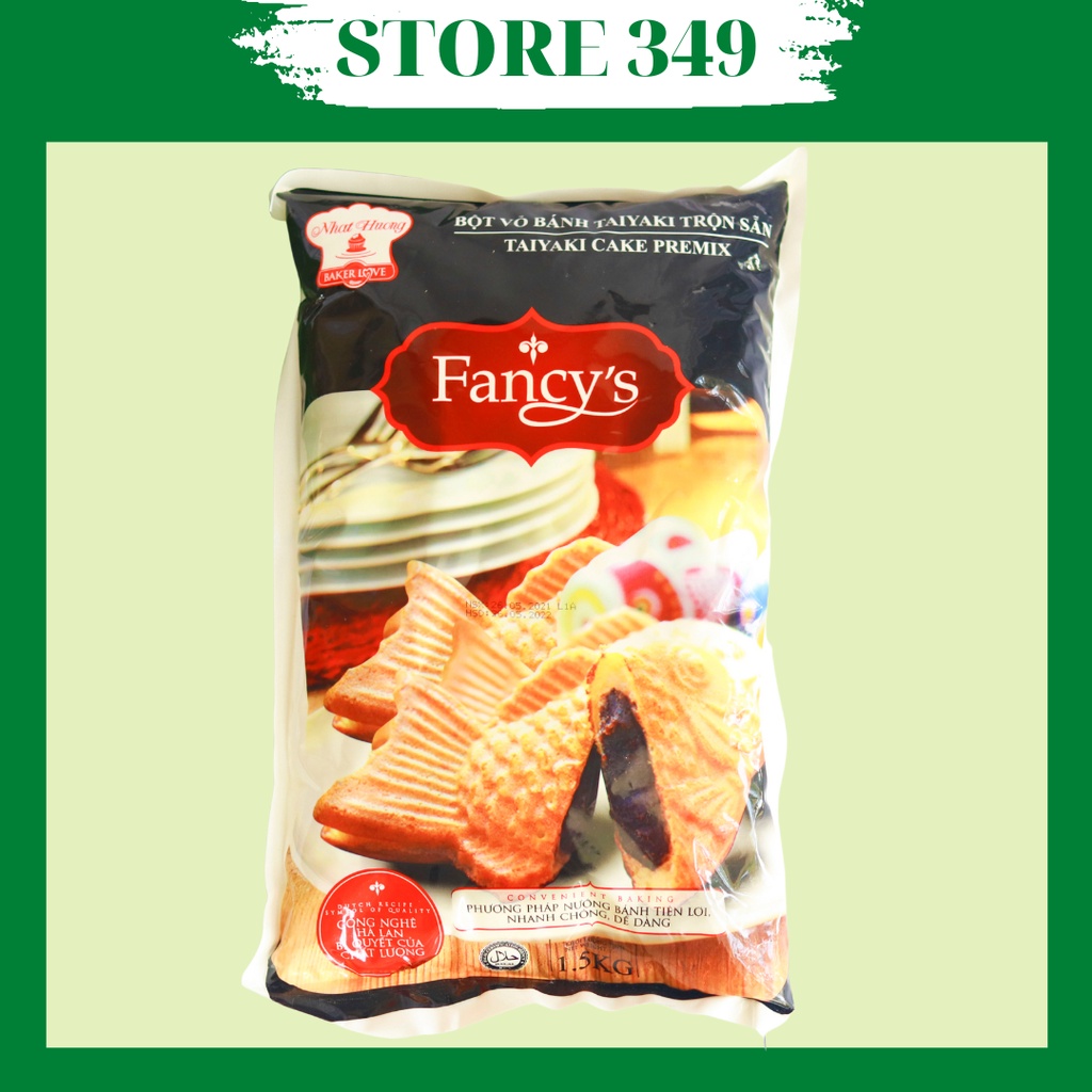 Bột Trộn Sẵn Bánh Taiyaki Nhật Bản 1.5kg