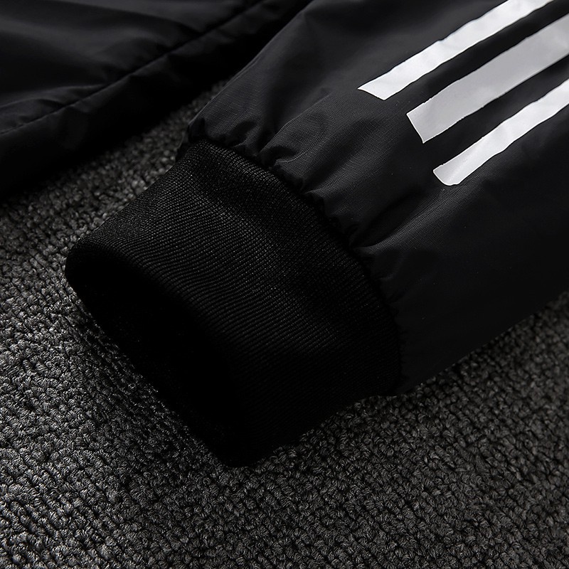 Áo Khoác Thể Thao Adidas Chính Hãng Hai Mặt Có Thể Đảo Ngược