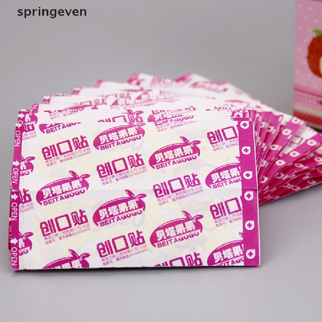 Bộ 120 Miếng Dán Khẩn Cấp Chống Thấm Nước Thoáng Khí Họa Tiết Hoạt Hình Dễ Thương