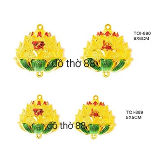 sen vàng tài lộc hàng nhựa xì làm tháp tỏi