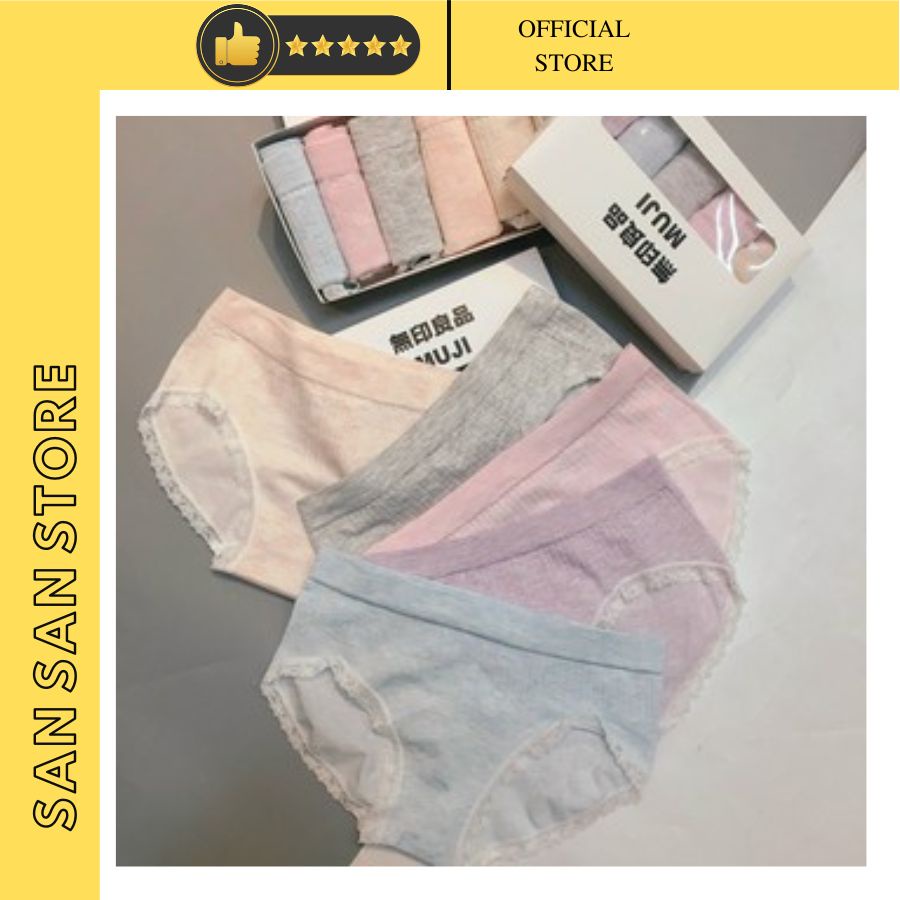 Chuyên sỉ lẻ hộp 10 Quần cotton 365 Dệt Kim ( Nhật Bản )