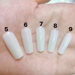 Móng úp lẻ size 56789 túi 50 móng