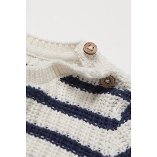 [Au.th]Áo len kẻ H&M sz 18/24M