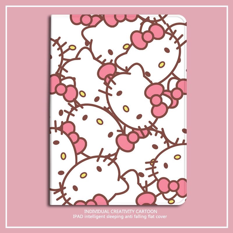 Ốp Máy Tính Bảng Silicone Chống Sốc In Hình Hello Kitty 11 "Có Khe Đựng Bút Cho Apple Ipad Pro 11