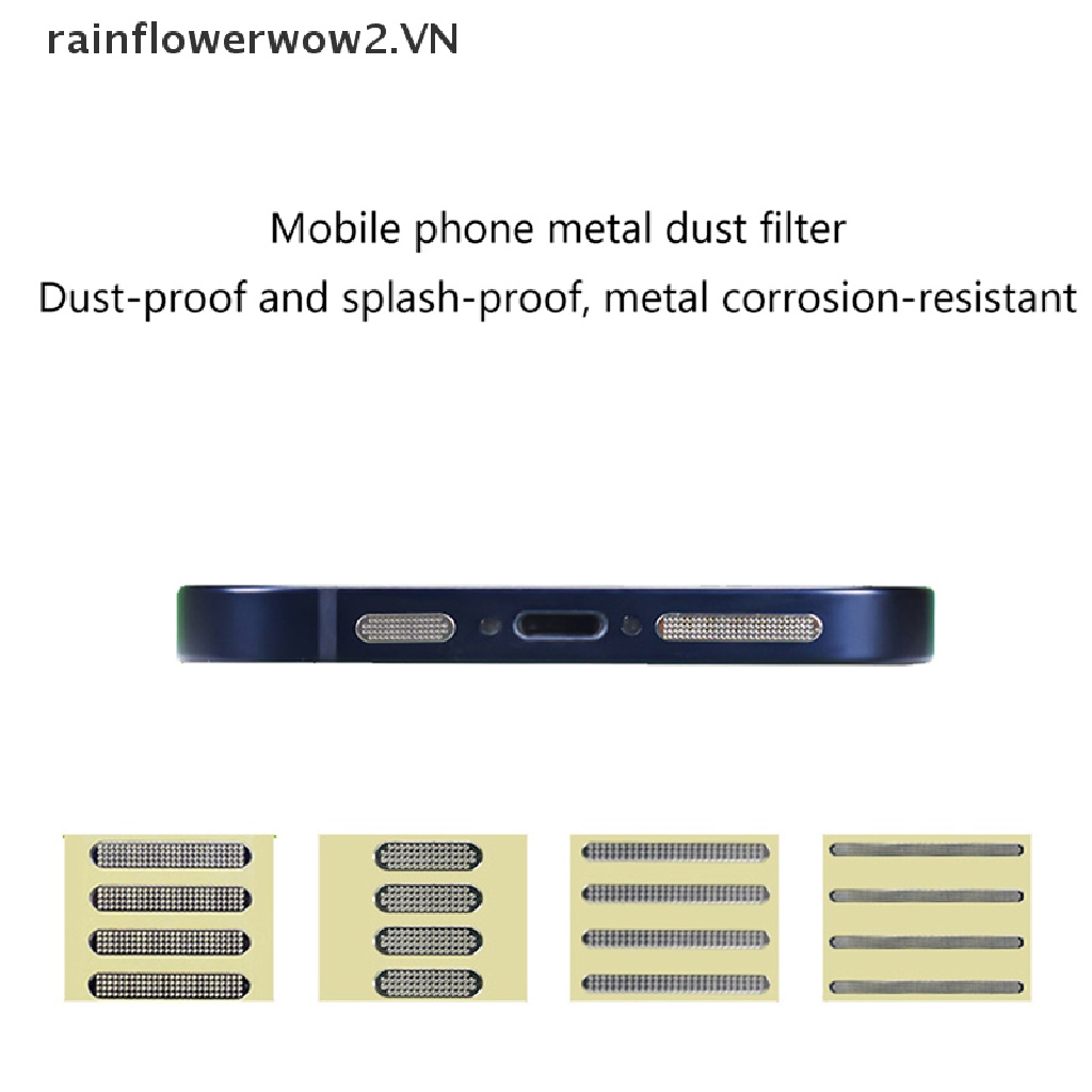 Bộ 4 Miếng Dán Chống Bụi 1 / 1.6cm Cho Loa Điện Thoại