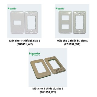 Bộ ổ cắm đầu cáp tv, điện thoại, mặt thiết bị schneider electric dòng s-flexi f30tvsm_we_g19 - f30r4m_we_g19 - fg1051_we