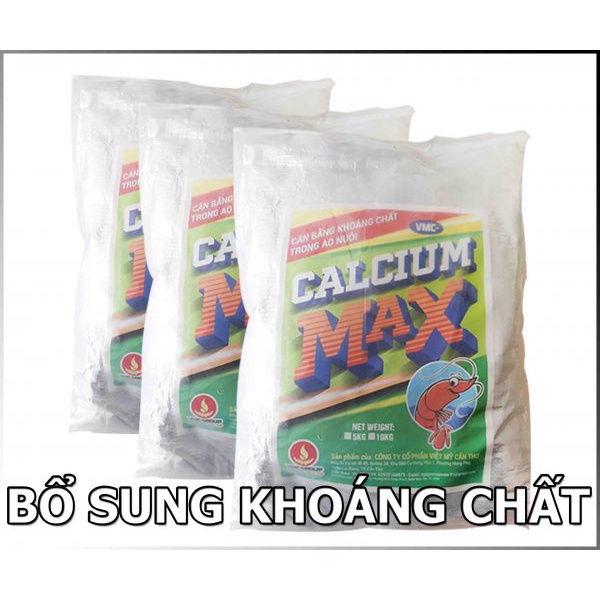 Calcium Max cung cấp muối khoáng hỗ trợ tôm lột xác giá tốt tại Hà Tĩnh