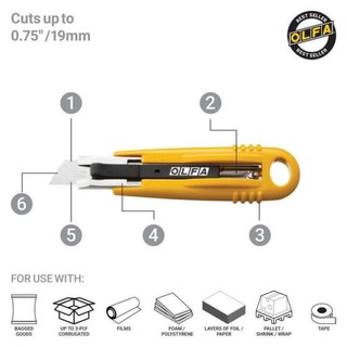 Olfa sk-4 | dao cắt an toàn tự rút lưỡi