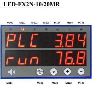HMI tích hợp PLC LED-FX2N