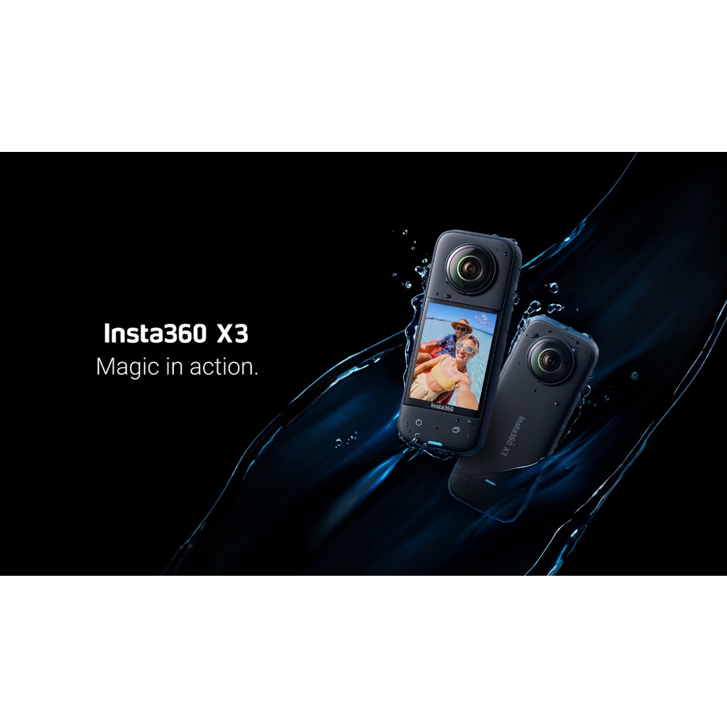 Máy quay phim hành động Insta360 X3  hàng chính hãng
