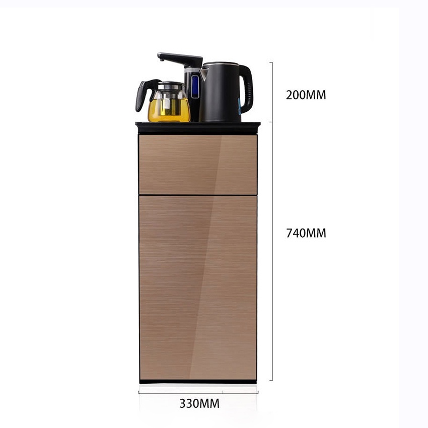 Cây nước nóng lạnh đa chức năng âm bình- máy làm nước nóng lạnh thông minh tặng 2 bình như ảnh