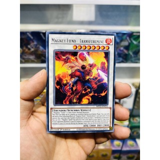 Thẻ bài yugioh!mã mp22-en211 - magikey fiend - transfurlmine - rare - 1st edition