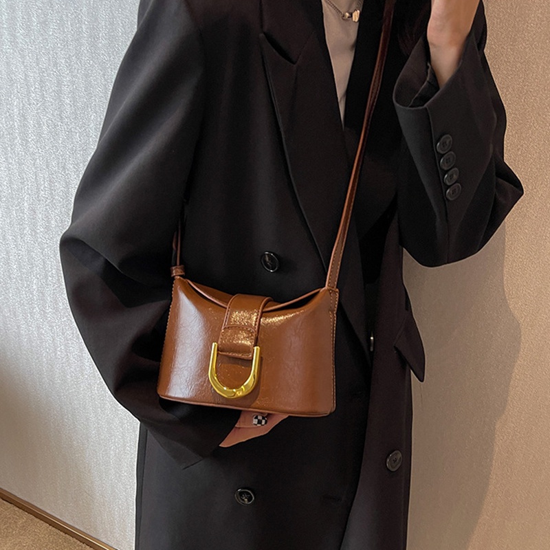 Túi đeo chéo IELGY màu trơn tùy chỉnh thời trang dành cho nữ