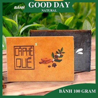 Xà bông sinh dược cà phê quế - Xà phòng Handmade Natural Organic Soap 100g