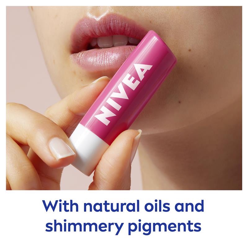 Son dưỡng chuyên sâu Nivea Lip Watermelon Shine Limited Edition 4.8g.hương dưa hấu