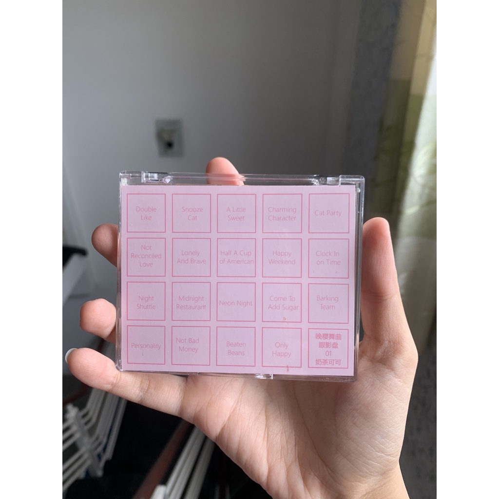 Bảng phấn mắt trang điểm 20 ô màu Cherry Blossom Dikalu xinh lung linh PK307
