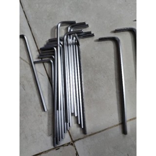 5 cây lục giác lẻ size 2mm đến 10mm,size lớn 3 cây