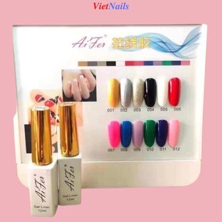 Gel Cọ Nét Aifer Cọ Nét Vẽ Trang Trí Móng Tay